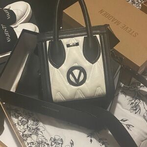 Valentino Black and White Mini Bag